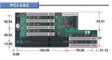 PCI-5S2 Backplane